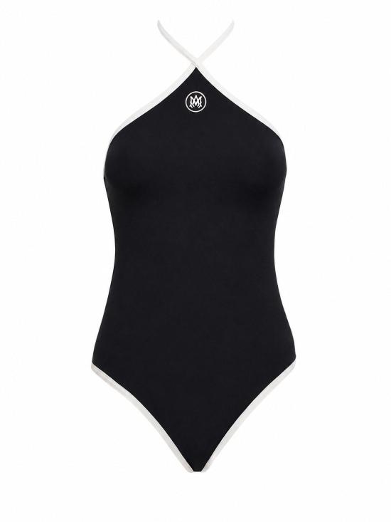 26FW 아미리 원피스 수영복 AWBOSW1005 001 BLACK