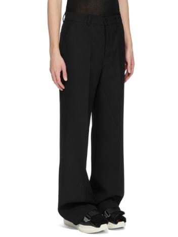26FW 릭 오웬스 스트레이트 팬츠 RU02F4332WWH 09 BLACK - RICK OWENS