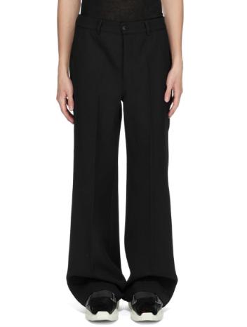 26FW 릭 오웬스 스트레이트 팬츠 RU02F4332WWH 09 BLACK