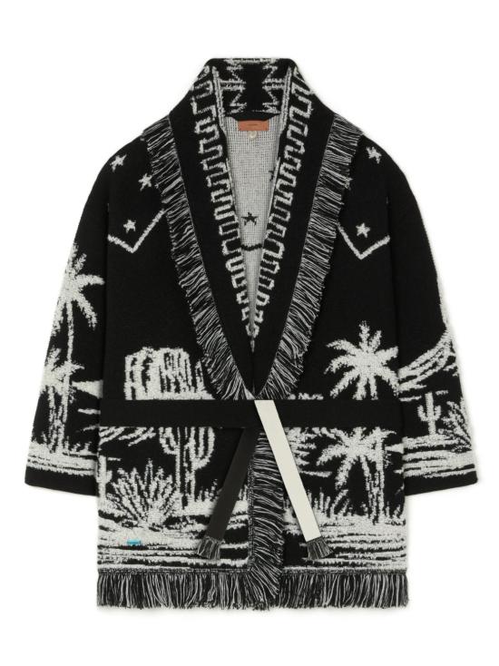 26FW 알라누이 스웨터 LWHB064E26KNI005 1004 BLACK CHALK - ALANUI