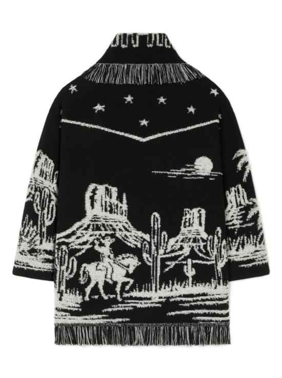 26FW 알라누이 스웨터 LWHB064E26KNI005 1004 BLACK CHALK - ALANUI