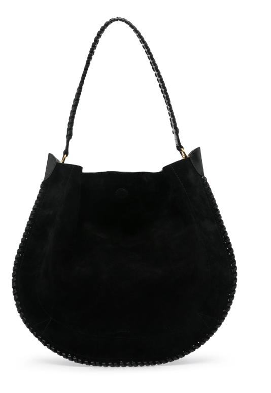 26FW 이자벨마랑 오스칸 호보 소프트 백 PP0200FBB2C06M 01BK BLACK