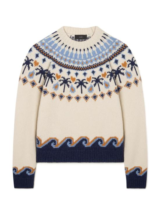 26FW 알라누이 스웨터 LWHE061E26KNI001 0446 VERMOUTH MULTICOLOR