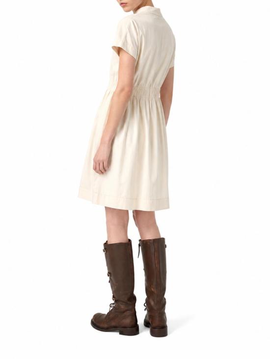 26FW 미우미우 가죽 스트랩 바이커 부츠 5W315EFG0352KJ F0324 CACAO - MIU MIU