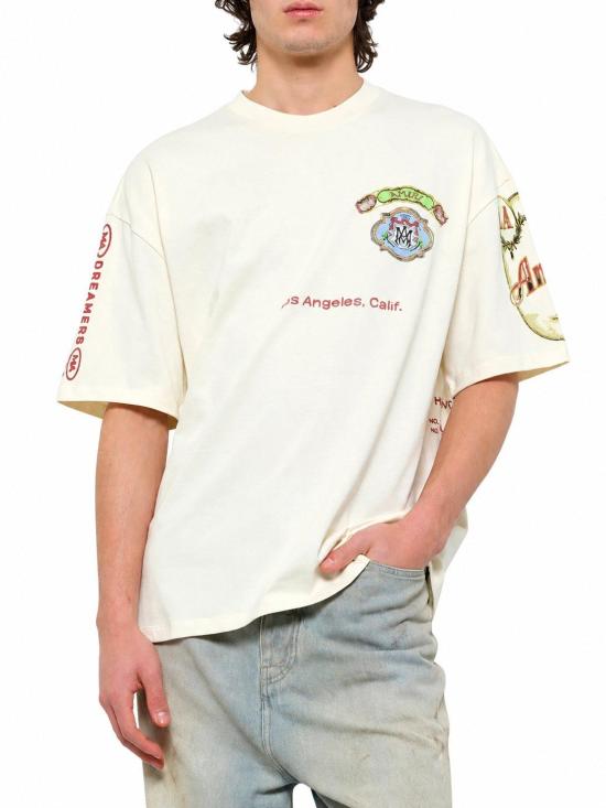 26FW 아미리 탑 AMTOJR1174 127 IVORY - AMIRI