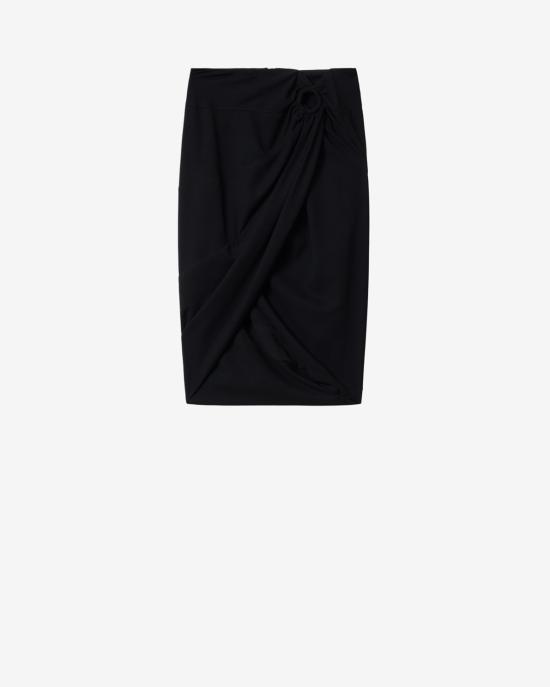 26FW 이자벨마랑 의류 JU0509FAD3J03I 01BK BLACK