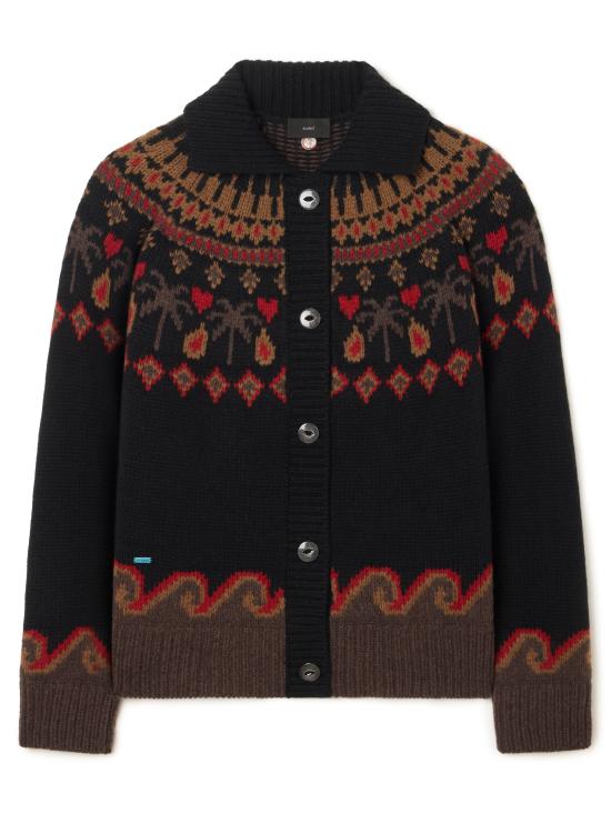 26FW 알라누이 의류 LWHQ01DE26KNI001 1060 BLACK MULTICOLOR