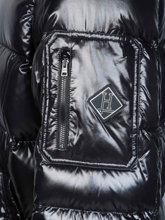 26FW 에르노 마야 후드 쇼트 다운 재킷 마야 후드 쇼트 다운 재킷 PI001416U 12973 Black - HERNO