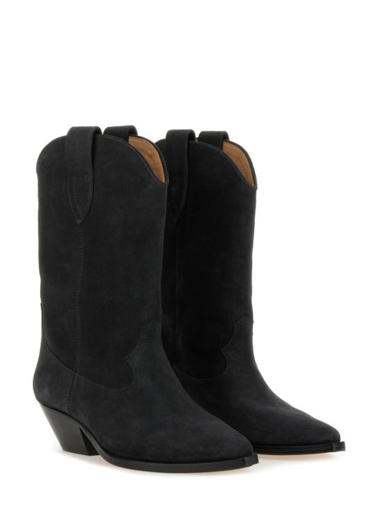  이자벨마랑 두에르토 레더 카우보이 부츠 BO0003FA A1A03S02FK Black - ISABEL MARANT