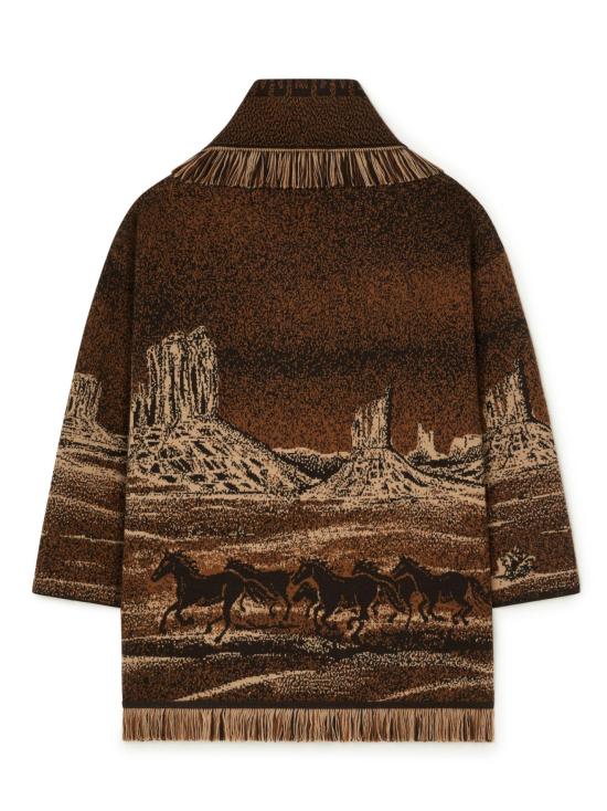 26FW 알라누이 스웨터 LWHB064E26KNI025 6064 COFFEE MULTICOLOR - ALANUI