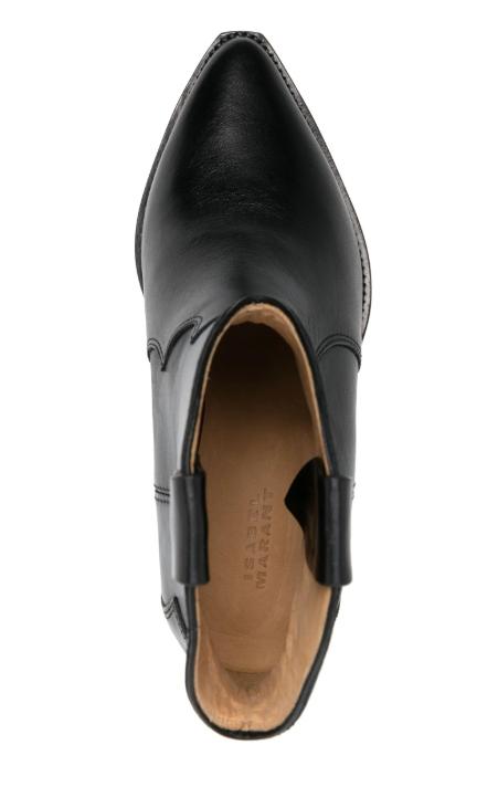 26FW 이자벨마랑 드위나 카프스킨 레더 카우보이 부츠 BO0002FAA3A03S 01BK BLACK - ISABEL MARANT