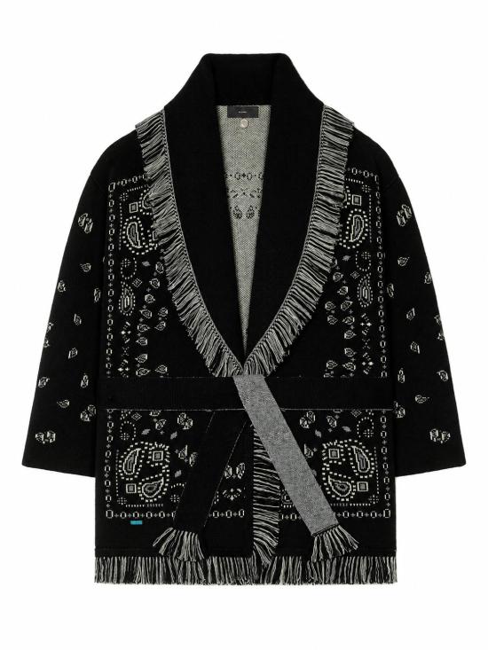 26FW 알라누이 스웨터 LWHB064E26KNI002 1084 BLACK MULTICOL - ALANUI