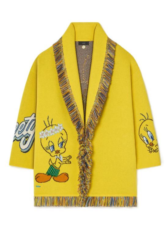 26FW 알라누이 스웨터 LWHB064E26KNI022 1840 YELLOW MULTICOLOR