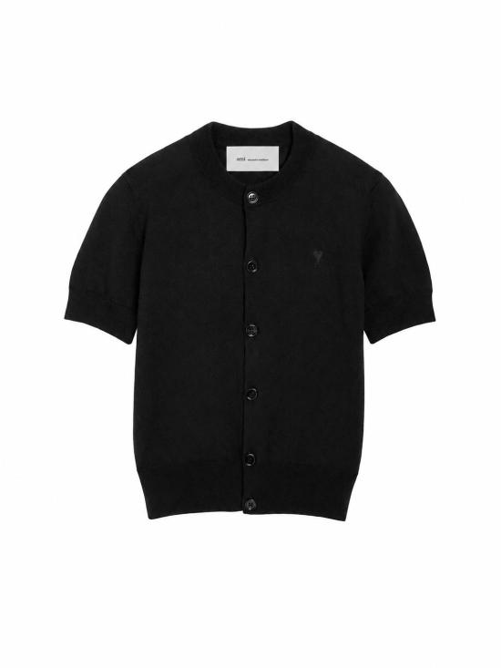 26FW 아미 스웨터 FKC401KN0197 0180 NOIR