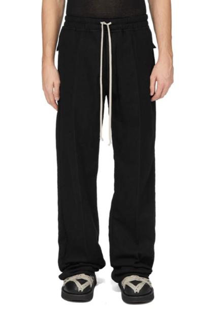 26FW 릭 오웬스 스트레이트 팬츠 RU02F4378FLM 09 BLACK