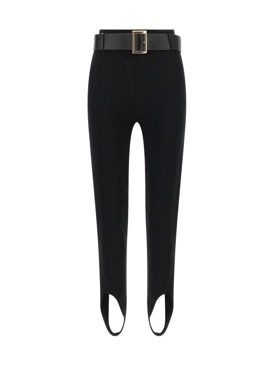 26FW 셀프 포트레이트 레깅스 AW26174PB BLACK