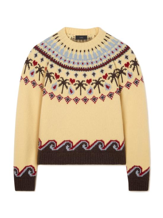 26FW 알라누이 스웨터 LWHE061E26KNI001 1960 SUNLIGHT MULTICOLOR