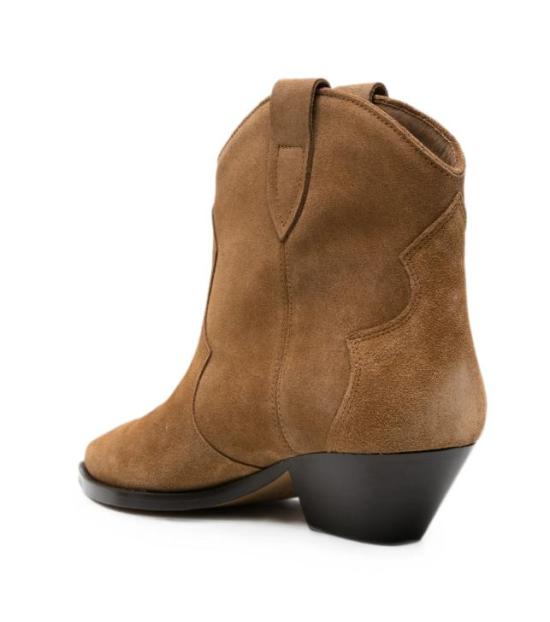 26FW 이자벨마랑 드위나 스웨이드 카프스킨 카우보이 부츠 BO0002FAA1A03S 50CO COGNAC - ISABEL MARANT