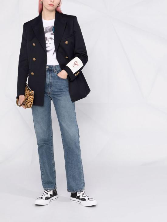 26FW 골든구스 의류 GWP00829P000619 50486 DARK BLUE - GOLDEN GOOSE