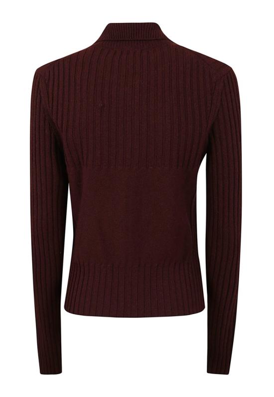 26FW 빅토리아 베컴 니트웨어 1326KJU 007313A Burgundy - VICTORIA BECKHAM