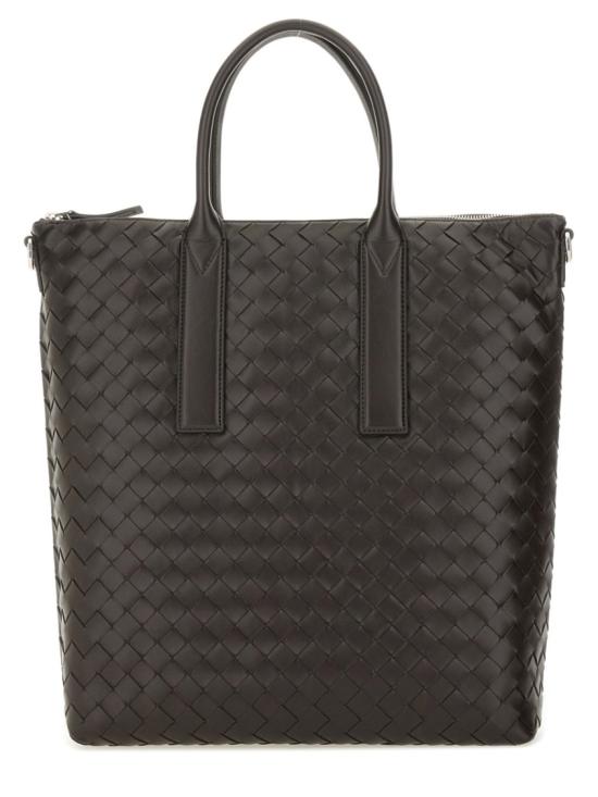  보테가베네타 인트레치아토 지퍼 노스 사우스 토트백 815783 V2HL12145 Black