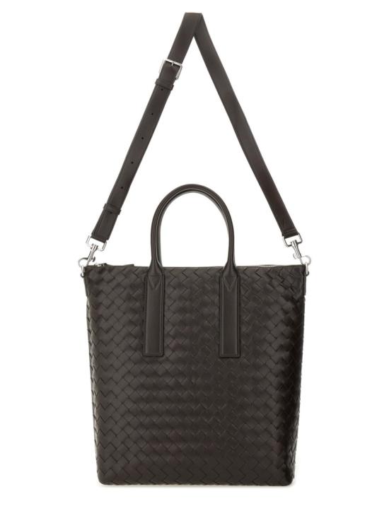  보테가베네타 인트레치아토 지퍼 노스 사우스 토트백 815783 V2HL12145 Black - BOTTEGA VENETA