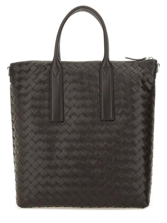  보테가베네타 인트레치아토 지퍼 노스 사우스 토트백 815783 V2HL12145 Black - BOTTEGA VENETA