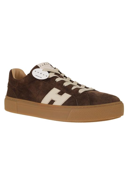 26FW 호간 스니커즈 HXM7050GF10UHT Brown - HOGAN