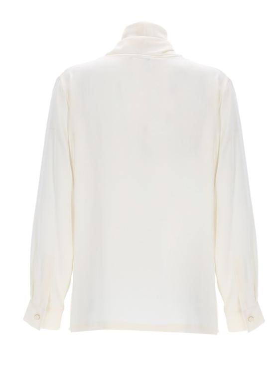  막스마라 바디아 실크 블라우스 2611111191600 143070 White - MAX MARA
