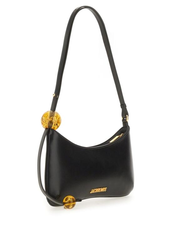 26FW 자크뮈스 비쥬 펄 숄더백 BAW00057AC0 1C01990 Black - JACQUEMUS