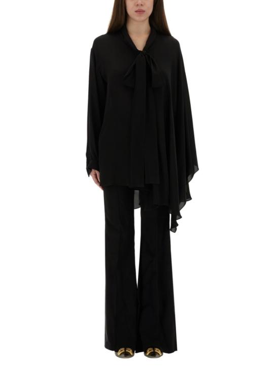 25FW 발렌시아가 어시메트릭 블라우스 839280 TIN131000 Black