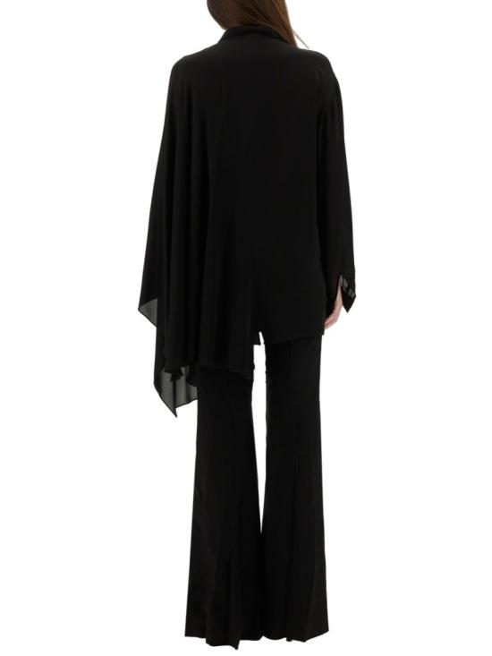 25FW 발렌시아가 어시메트릭 블라우스 839280 TIN131000 Black - BALENCIAGA
