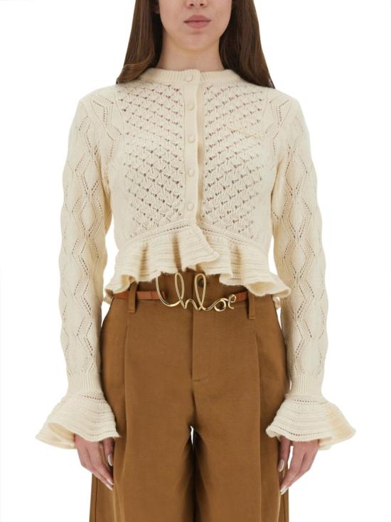 25FW 끌로에 니트웨어 25AMC01590 107 Neutrals