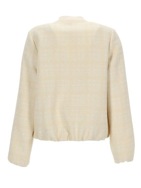  구찌 체크 코튼 트위드 재킷 851888 ZAUB69777 Neutrals - GUCCI