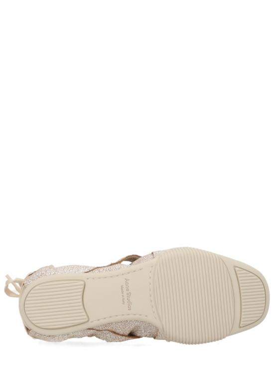  아크네 스튜디오 레이스업 레더 슈즈 AD0779 AEG Neutrals - ACNE STUDIOS