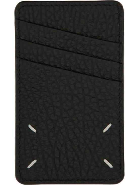 26FW 마르지엘라 버티컬 포 스티치 카드 홀더 SA1VX0017 P4455T8013 Black