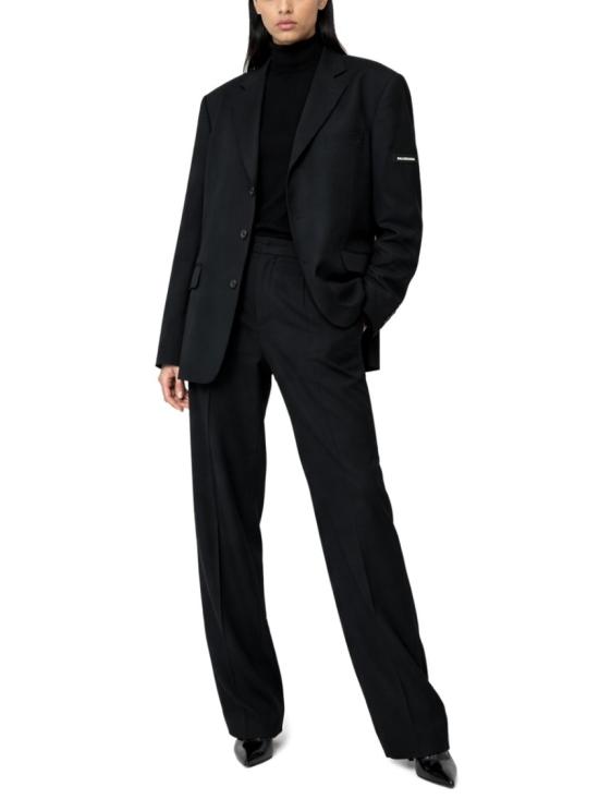  발렌시아가 라지 테일러드 팬츠 857607 TNT211000 Black - BALENCIAGA
