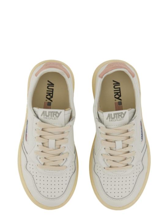  오트리 메달리스트 로우 레더 스니커즈 AULW LL16 White - AUTRY