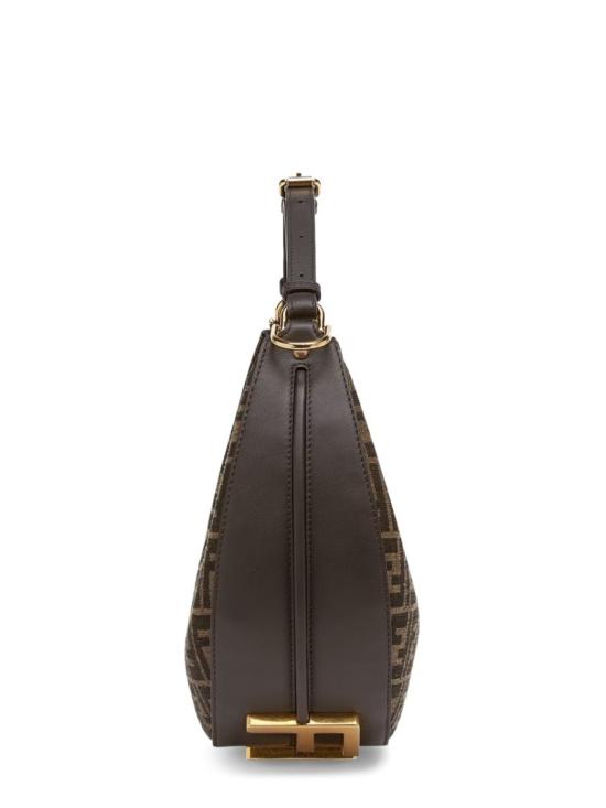  펜디 펜디그라피 스몰 패브릭 호보백 8BR798 ALP3F1I02 Grey - FENDI