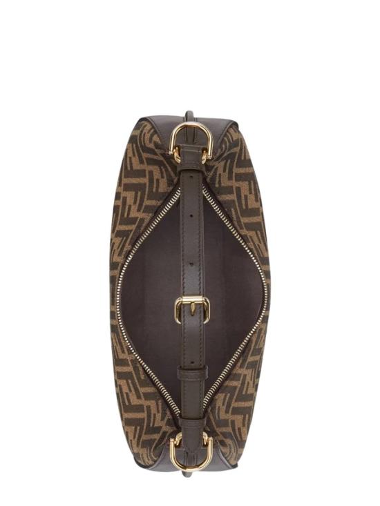  펜디 펜디그라피 스몰 패브릭 호보백 8BR798 ALP3F1I02 Grey - FENDI