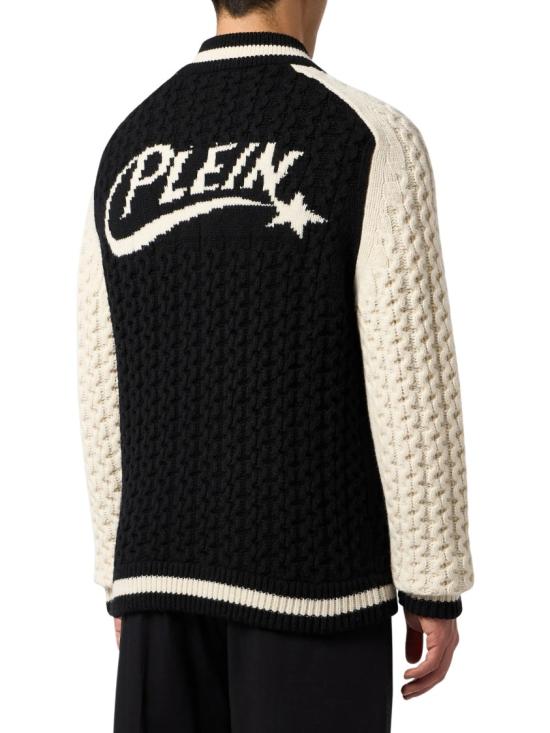 26FW 필립 플레인 봄버 자켓 FAFC MKB0185 PKN002N Black - PHILIPP PLEIN