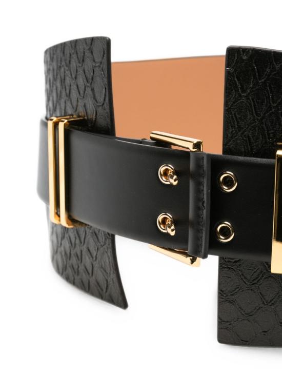 26FW 엘리자베타프랜치 벨트 CT32S67E2 110 BLACK - ELISABETTA FRANCHI