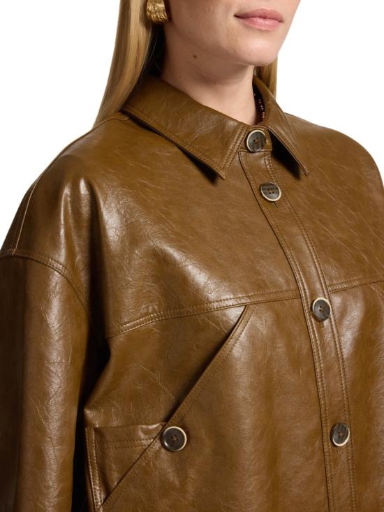 26FW 엘레나미로 자켓 8020Z000048N Brown - ELENA MIRÒ