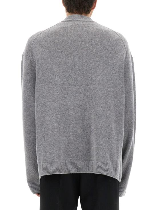  아크네 스튜디오 울 V 넥 가디건 B60381 W30 Grey - ACNE STUDIOS