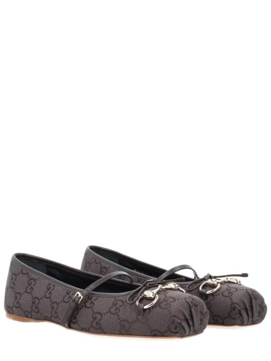  구찌 홀스빗 플랫 슈즈 814321 FAD8F2140 Black - GUCCI