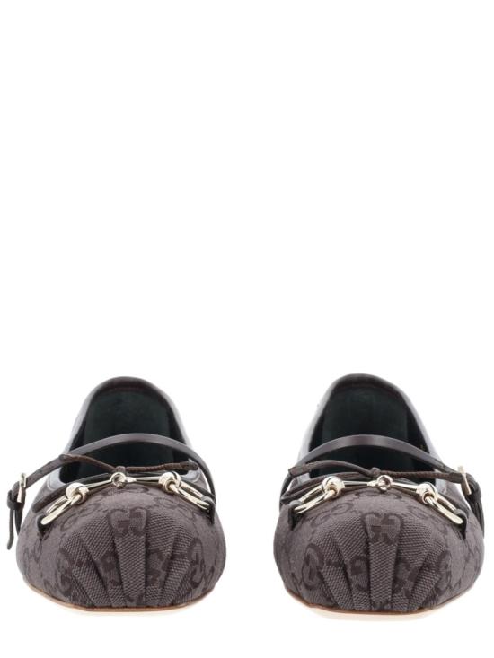  구찌 홀스빗 플랫 슈즈 814321 FAD8F2140 Black - GUCCI