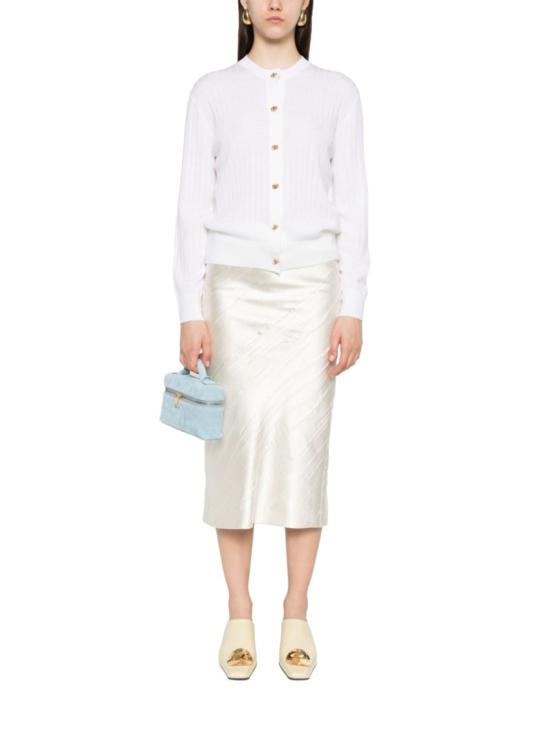  보테가베네타 니트웨어 835337 V5L709071 White - BOTTEGA VENETA