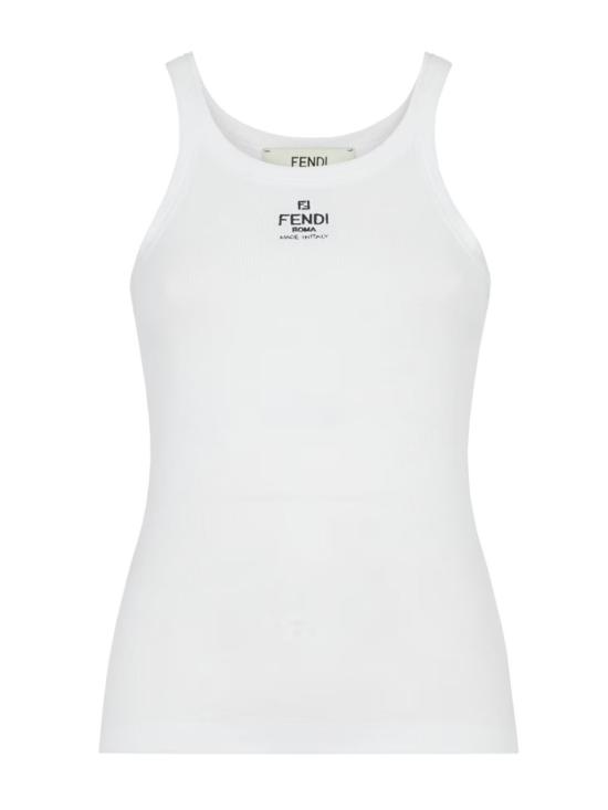  펜디 코튼 탑 FS7966 ANQMF0ZNM White