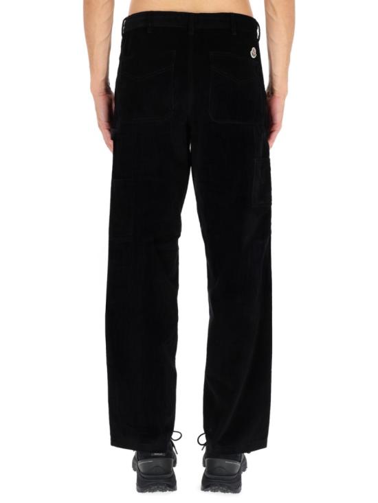 25FW 몽클레어 코듀로이 조깅 팬츠 2A00023 549UU999 Black - MONCLER