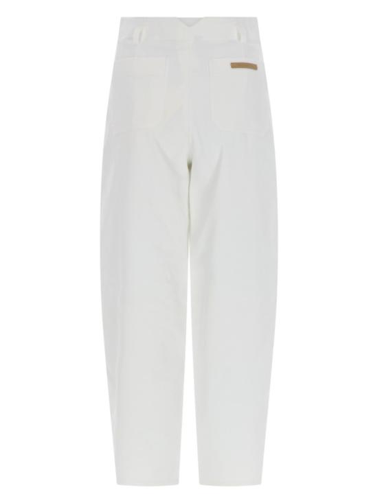  막스마라 스트레이트 팬츠 2611131072600 454004 White - MAX MARA